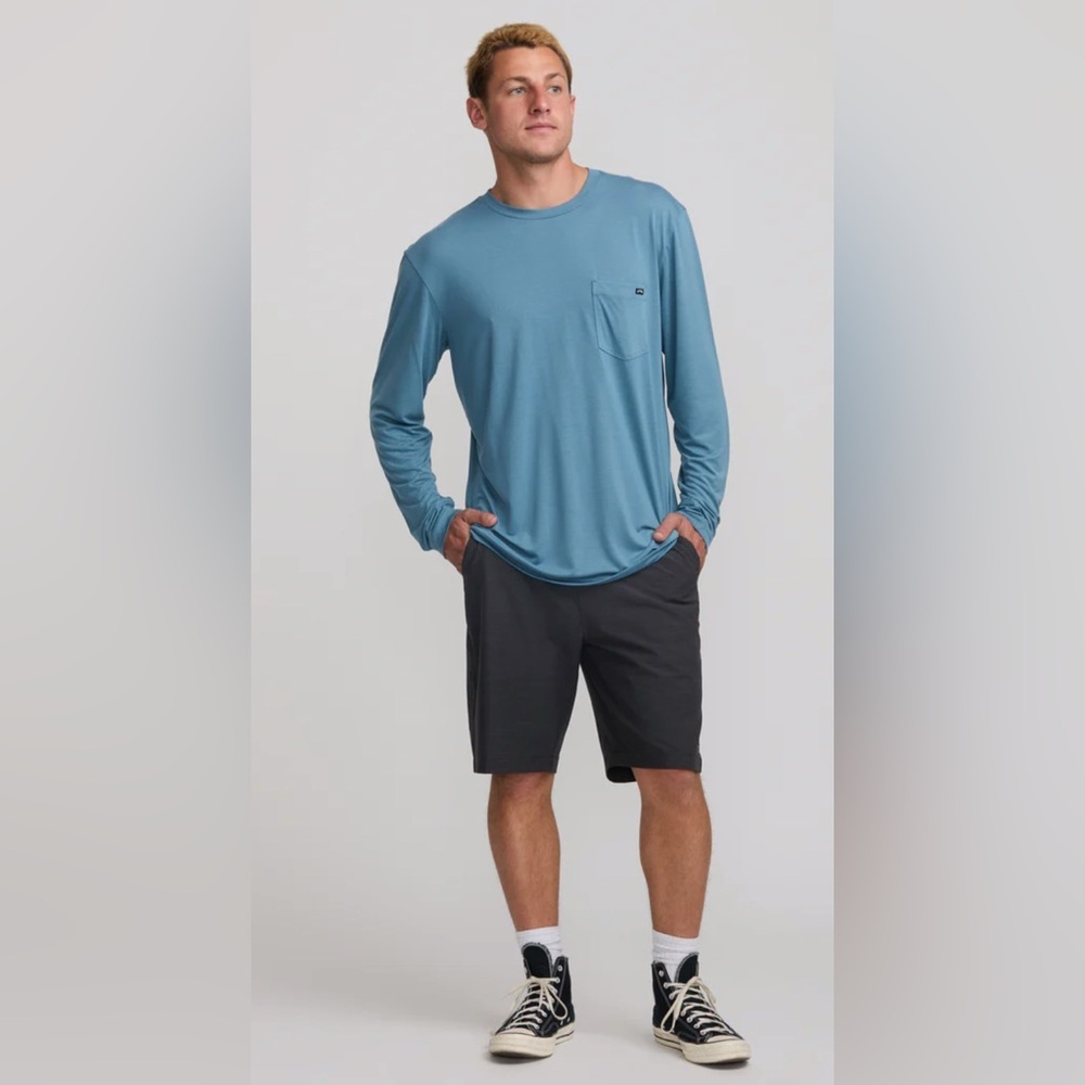 Billabong Crossfire Submersible Grey Shorts.  Sz 31